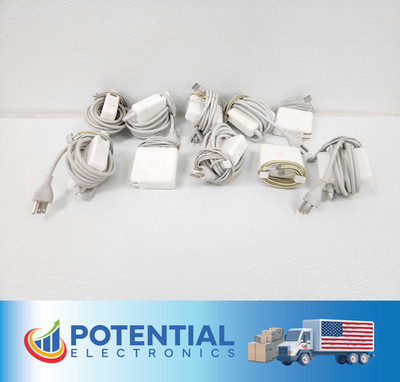 LOT OF 10 APPLE A1424 OEM 20V 4.25A 85W MagSafe 2 Power Adapter for MacBook