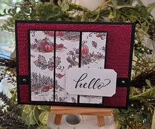 STAMPIN UP CARD KIT -PUMPKINS HELLO  CARD KIT MAKES 4 #25-533