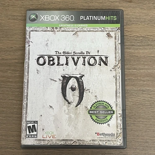 The Elder Scrolls IV: Oblivion -- Platinum Hits (Microsoft Xbox 360, 2008)