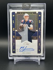 2022 Panini One - Lone Star Autographs Mac Jones #98 Gold /5 (AU) Patriots 49ers