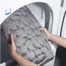 Brand New Bathroom Mat Memory Foam Pebble Carpets Super Soft Bathmats Bathroom