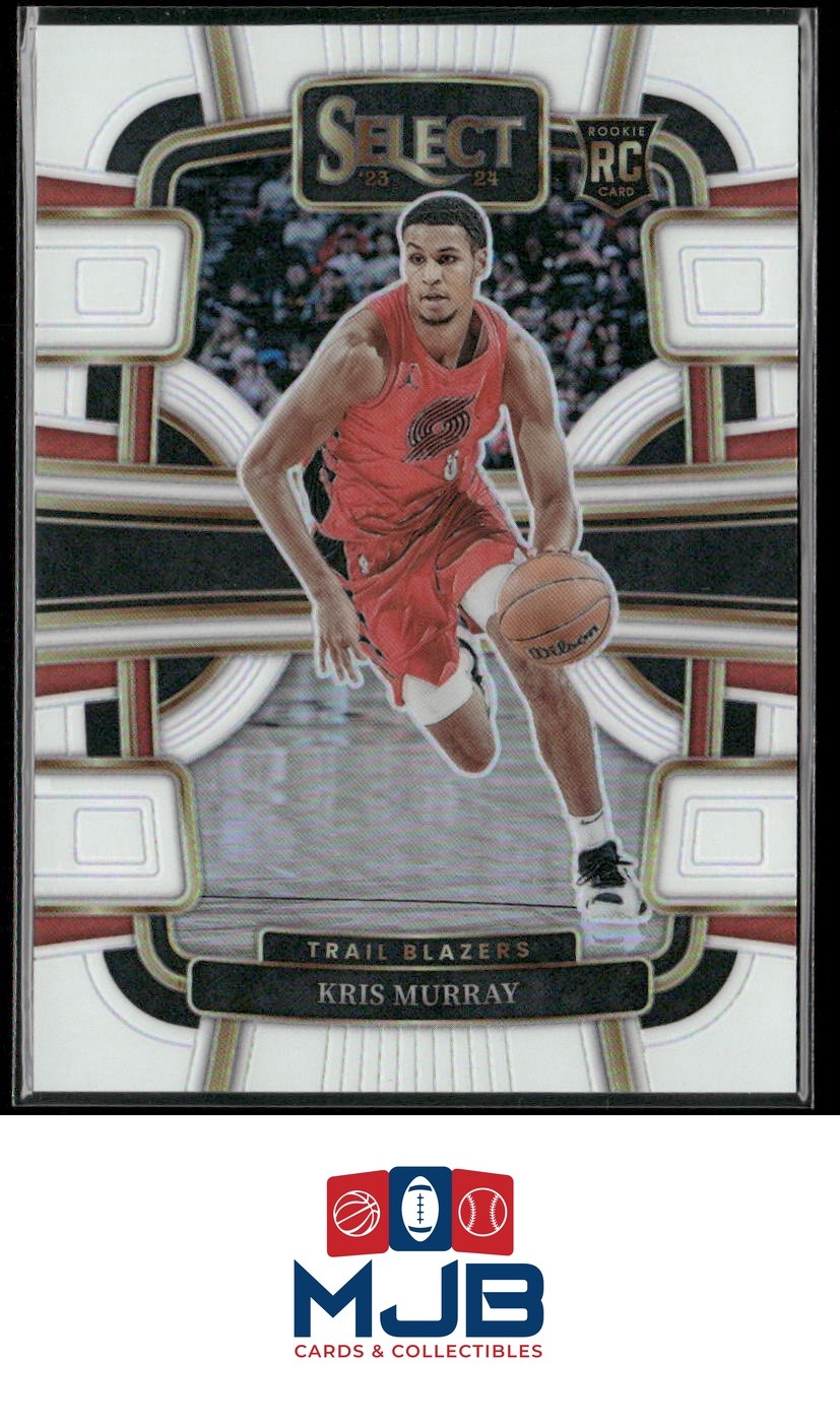 2023-24 Panini Select Kris Murray White Prizms #135/149 Rookie #91