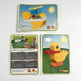 Lego Duplo 10848 My First Bricks Complete Toy Building Basic Set W/ Idea Cards