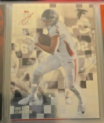 Topps 2025 Signature Class Drake London Atlanta Falcons After Image AI-2 Insert