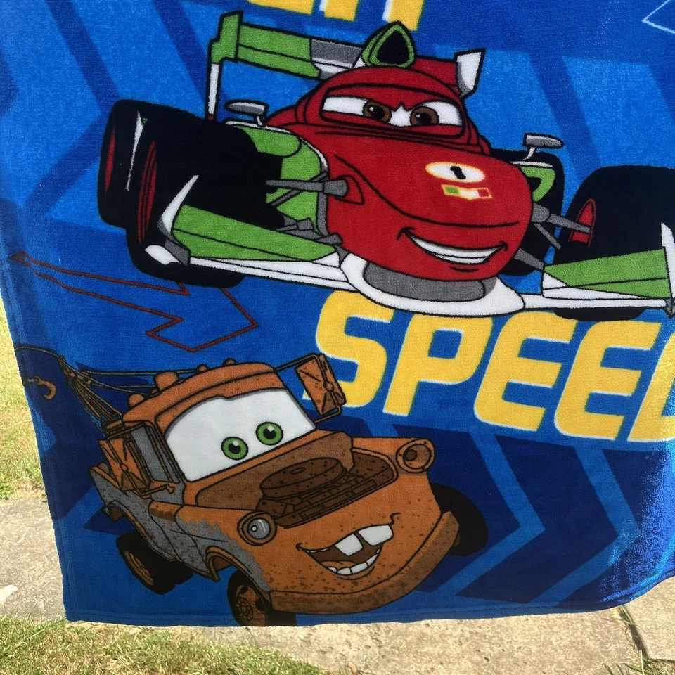 Manta de cama suave 40x50 borde satinado para cuna de coches de película Disney Pixar Foto 4 de 4