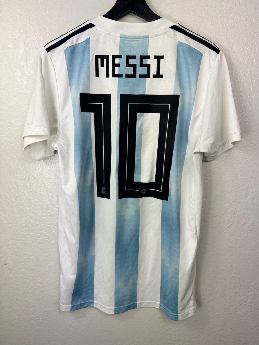 Adidas Argentina 2018 World Cup Home Jersey - Lionel Messi #10