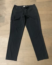Arc'Teryx Men's Weather Resistant Hiking Pants Size XL Black Elastic Waist Belt