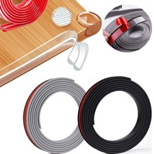 5M U-Shape Furniture Edge Banding Self Adhesive TPE Flexible Edge Protector UK
