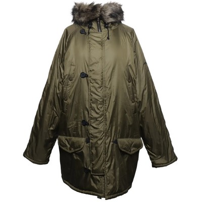 Schott Bros, Parka, Damen, Größe: L, TYPE N3-B, Grün, Polyamid/Polyester #eLY