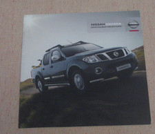 Nissan Navara original accessories pickup brochure prospekt  Ukraine market 2010