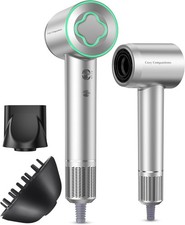 Hair Dryer - 150000 RPM High-Speed Brushless Motor Negative Ionic Blow Dryera