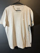 FTP THE POPULATION PRO CLUB SHIRT SIZE XL GRAY LOGO TEE TAG SPELL OUT