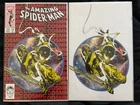AMAZING SPIDER-MAN #12 MIKE MAYHEW EXCLUSIVE TRADE & VIRGIN SET ASM 300 HOMAGE