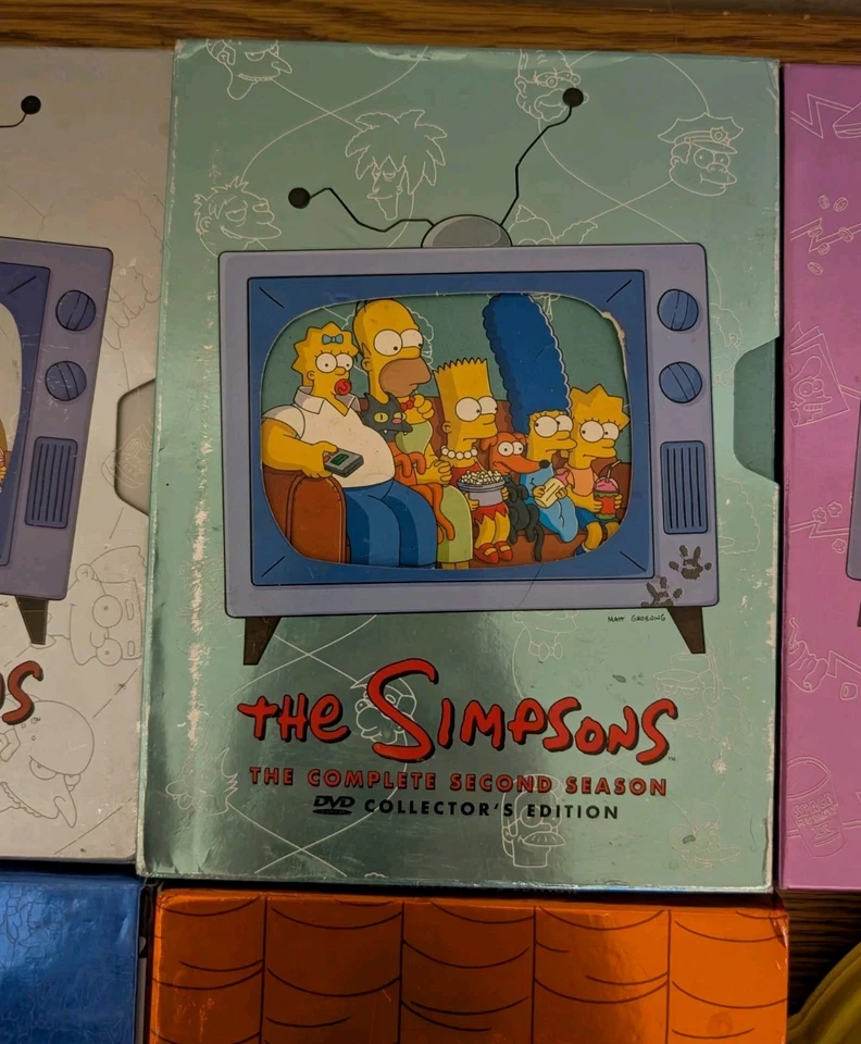 The Simpsons dvd seasons 1-6 collector's edition - Used Foto 3 de 4