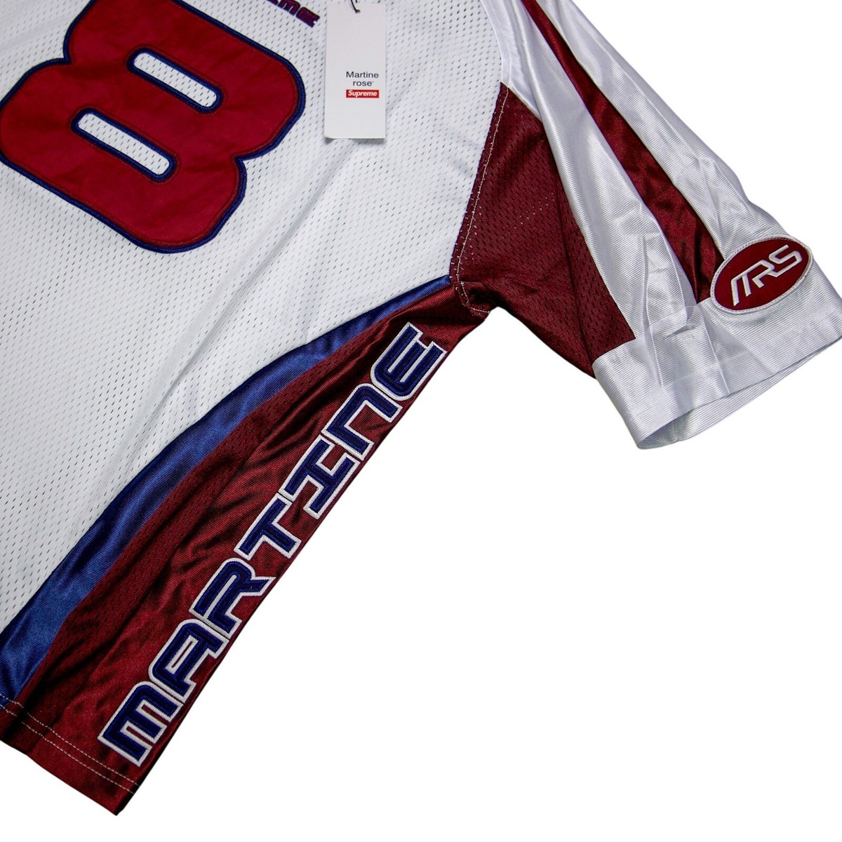 Supreme Martine Rose Football Jersey White Size XL | eBay
