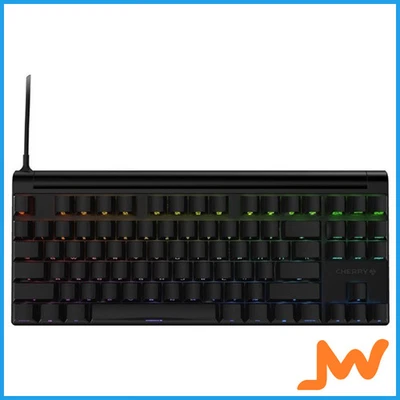 Cherry MX 8.0 RGB Gaming Keyboard Black Version - MX Blue Switch - image 1 of 4