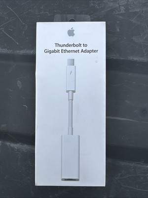 Apple Thunderbolt-to-Gigabit Ethernet Adapter White
