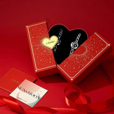 Totwoo Long Distance Relationship Bracelet ,Valentine s Gift , Friendship & Love