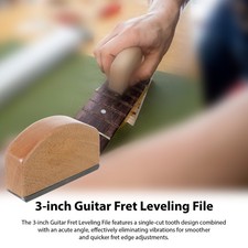 3 Inch Guitar Fret Leveling File Precision Design Efficient Maintenance LCFE