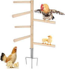 Extra Large Chicken Perch Toy for Coop, 39.4" Roosting Bar for Chicken Coop Toys