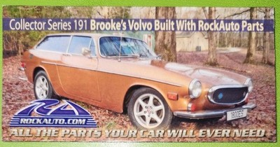 Rock Auto Parts Collector Series Magnet #191 Brooke's Volvo 