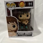 Funko POP! WWE Kenny Omega #01 NEW JAPAN PRO WRESTLING RARE RETIRED BULLET CLUB