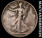 1918-S Walking Liberty Half Dollar - Scarce  Very Fine  Better Date  #K982