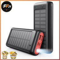 Solar Powerbank 27000Mah 22,5W PD20W Tragbares LadegeräT FüR Outdoor Indoor