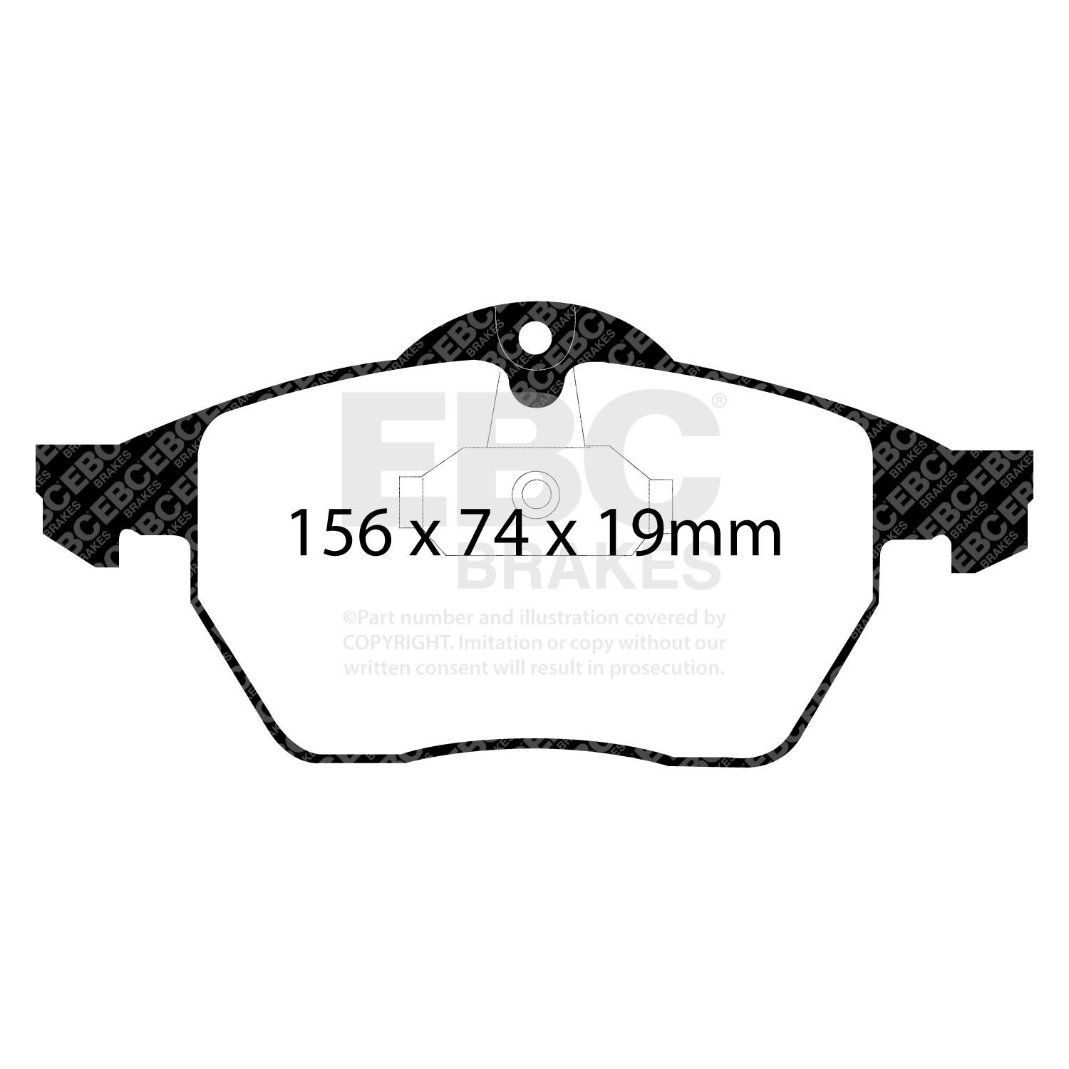 EBC PD03KF937 HIGH PERFORMANCE BRAKE KIT Front