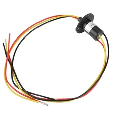 250RPM 15A Mini Slip Ring 3 Wires 0‑600V for Wind Turbine Power Generator