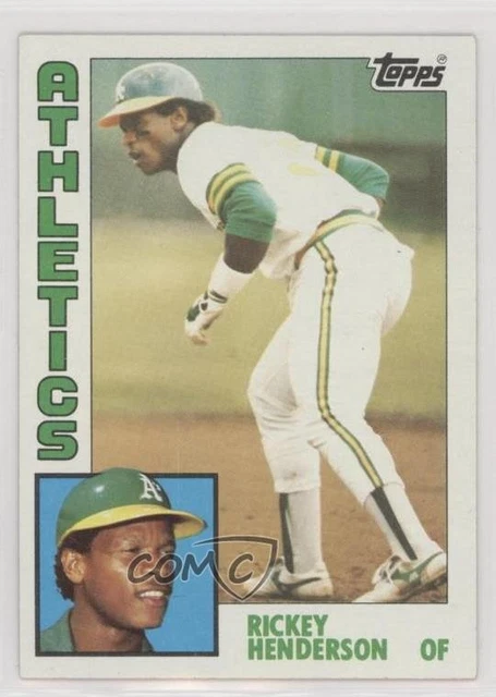 1984 Topps Rickey Henderson #230 HOF