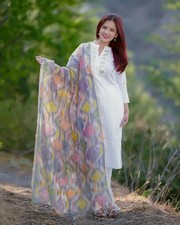 Women's Beautiful Kurti Pant Dupatta Bollywood Designer Ethnic Kurta Set Dress