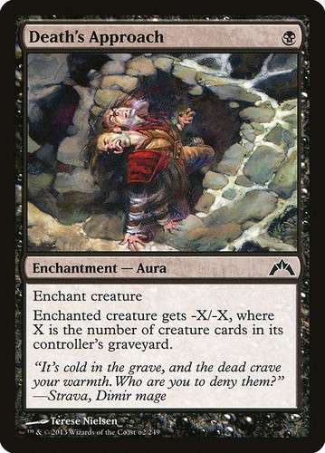 Death's Approach - GTC (Gatecrash) #62 MTG Magic The Gathering