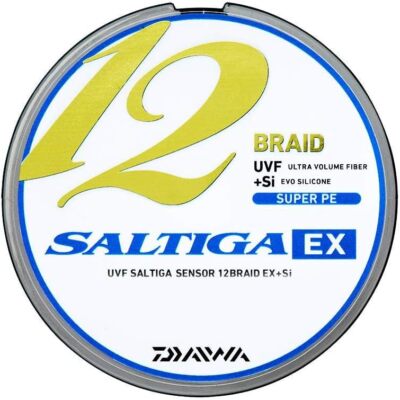 DAIWA PE Line UVF SALTIGA SENSOR 12 BRAID EX＋Si 0.6-10, 200m