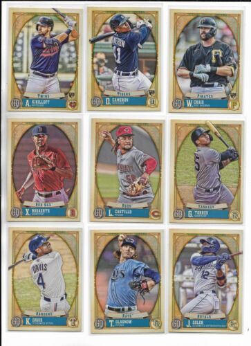 2021 Topps Gypsy Queen U-PICK Bogaerts Soler Realmuto Olson Devers Kremer Fried - Picture 11 of 63