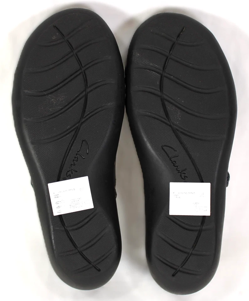 Clarks Women’s 6.5 W Ashland Spin Q Slip on Mary Jane Loafers Navy #65650 - Image 3 of 4