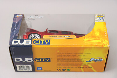NOS 2001 Jada Toys Dub City 1/24 Scale Diecast 2000 Chevy S-10 Red