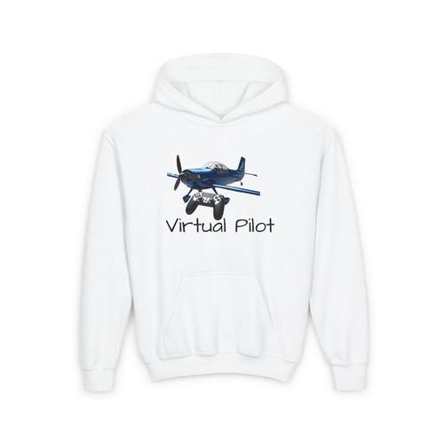 Flight Simmer Hoodie, Aviation Enthusiast Sweatshirt, Pilot Gift, Airplane Lover - Picture 4 of 13