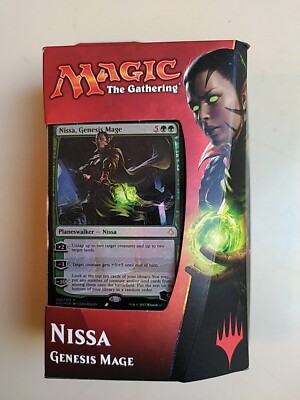 Nissa Genesis Mage  Planeswalker Deck Hour Of Devastation Magic Karten Mtg Ovp