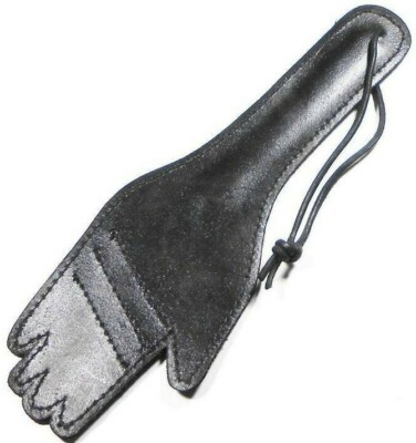 Lederpaddel 12 Zoll Spankingpaddel Lederpeitsche 2-lagig Spankingpaddel