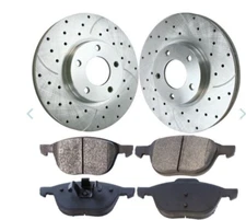 MAZDA front brake pads and rotors kit