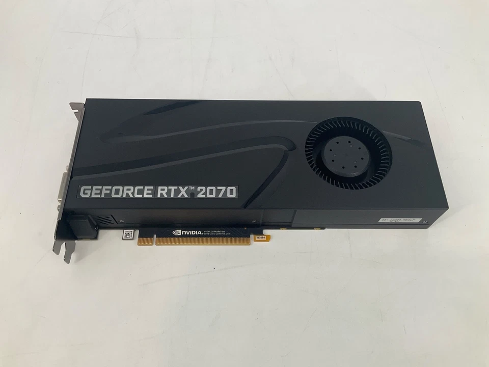 PNY GeForce RTX 2070 Blower 8GB DDR6 HDMI DP PCI-E x16 Video Card VCG20708BLMPB - Image 4 of 4