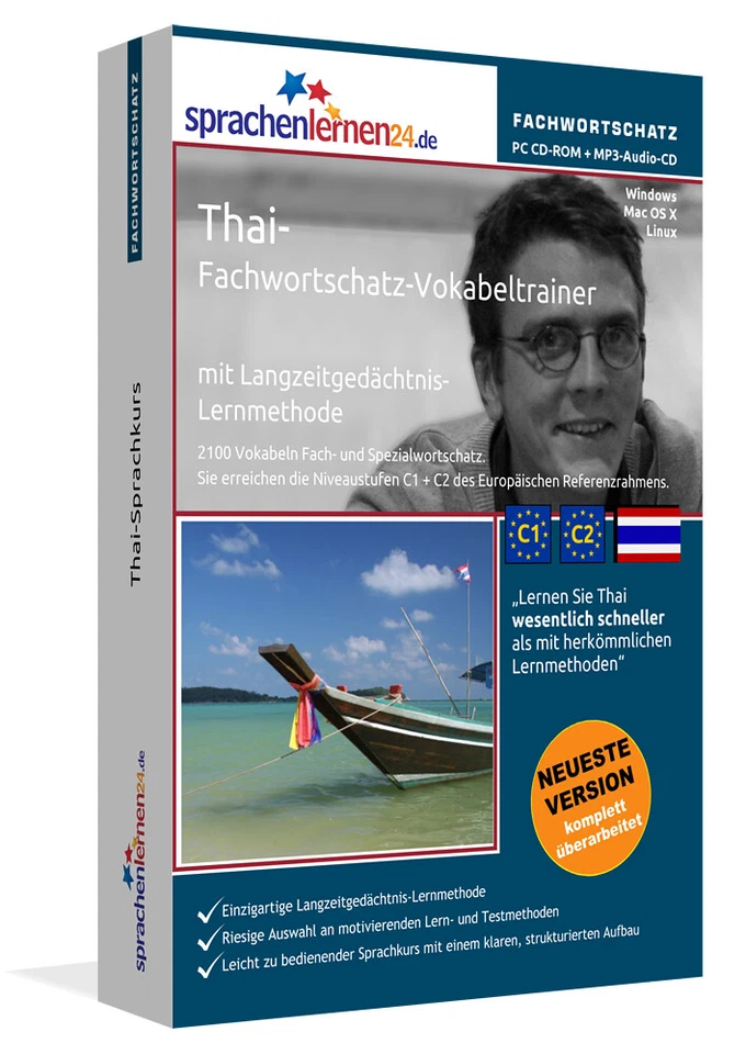Thai lernen Fachwortschatz C1+C2 Vokabeltrainer Onlinekurs Sprachenlernen24 - Bild 2 von 4