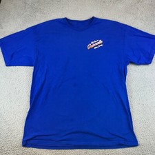 Reel Legends Shirt Men's XL Blue Short Sleeve Crew Neck Gainesville Fishing Tee