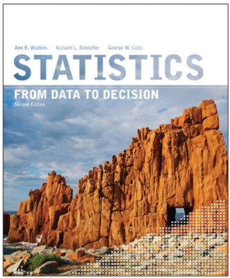 Statistics : From Data to Decision Hardcover