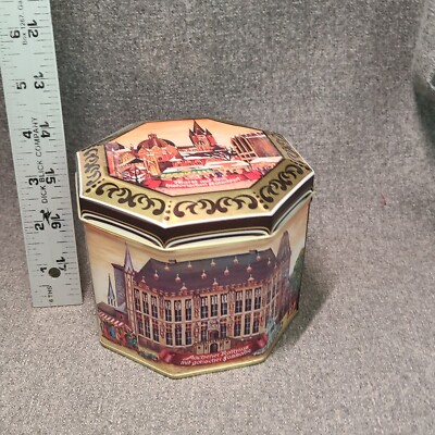 Lambertz Aachen German Cookie Empty Tin 