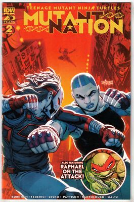 TEENAGE MUTANT NINJA TURTLES MUTANT NATION #2-1:10 MATEUS SANTOLUOCO VARIANT-IDW