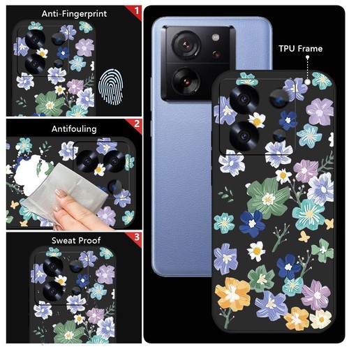 Funda Flor Para Xiaomi Poco X6 F6 13T Redmi Note 13 12 11 Pro Cubierta Antigolpes - Imagen 10 de 20