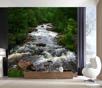 3D River Stones E628 Wallpaper Mural Paper Wall Print Indoor Murals CA Honey