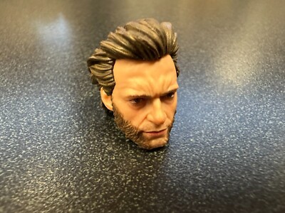 Hasbro Marvel Legends 6'' Scale Jackman LOGAN WOLVERINE HEAD ONLY MINT X-MEN 1/12